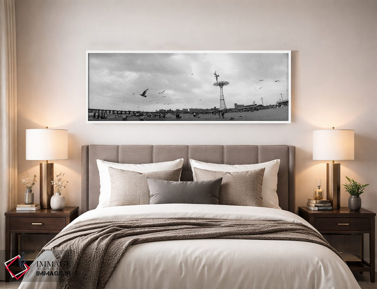 تابلو دکوراتیو Coney Island, Brooklyn, New York City, New York State… اثر پانورامیک ایمجز - D5W
