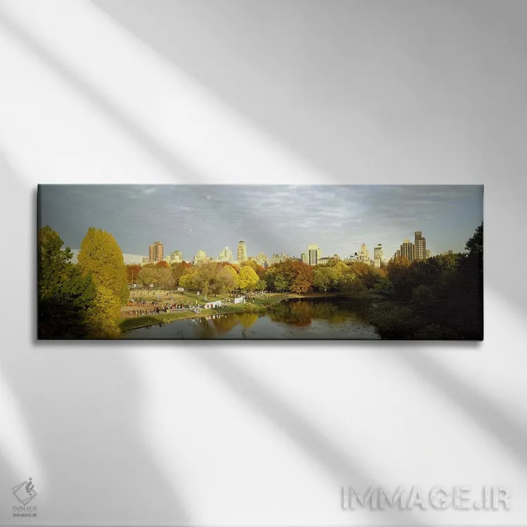 تابلو دکوراتیو Central Park, Manhattan, New York City, New York State… اثر پانورامیک ایمجز - نمای روبهرو روی دیوار