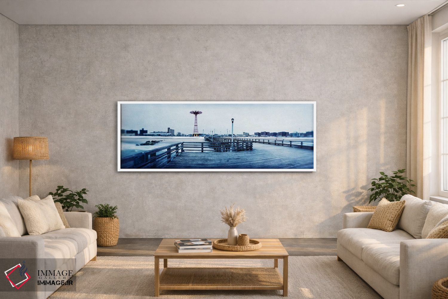 تابلو دکوراتیو Coney Island, Brooklyn, New York City, New York State… اثر پانورامیک ایمجز - D2W