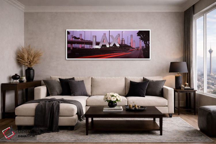 تابلو دکوراتیو Los Angeles International Airport, Los Angeles, Los Ang… اثر پانورامیک ایمجز - D5W