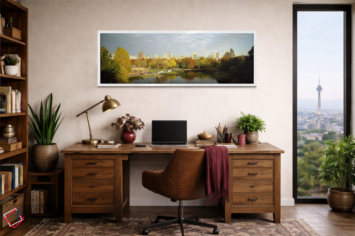 تابلو دکوراتیو Central Park, Manhattan, New York City, New York State… اثر پانورامیک ایمجز - D1W