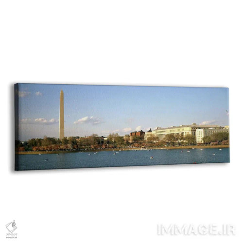 تابلو دکوراتیو Washington Monument, Potomac River, Washington DC, USA… اثر پانورامیک ایمجز - نمای پرسپکتیو محصول