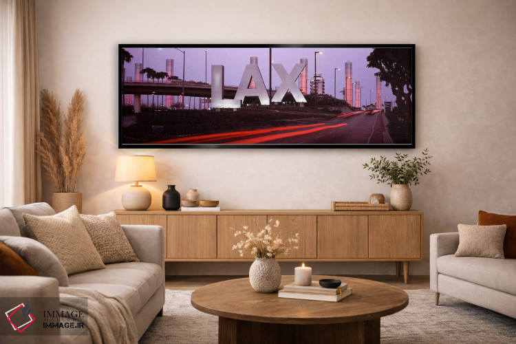 تابلو دکوراتیو Los Angeles International Airport, Los Angeles, Los Ang… اثر پانورامیک ایمجز - D6B