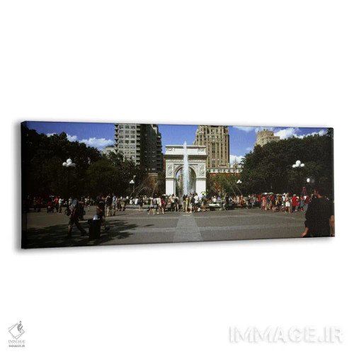 تابلو دکوراتیو Washington Square Arch, Washington Square Park, Manhatt… اثر پانورامیک ایمجز - نمای پرسپکتیو محصول