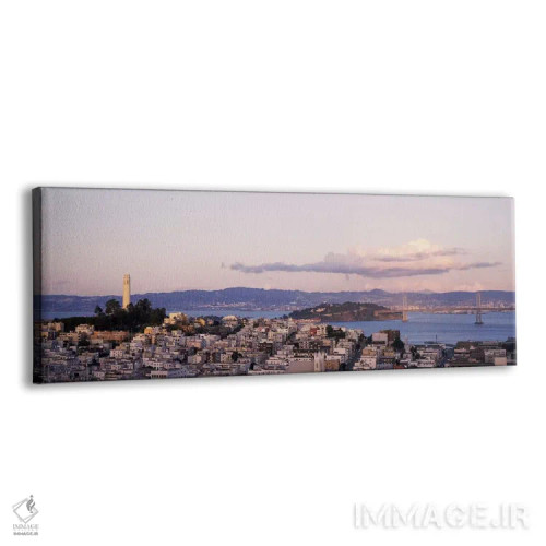 تابلو دکوراتیو Coit Tower, Telegraph Hill, San Francisco, California… اثر پانورامیک ایمجز - نمای پرسپکتیو محصول