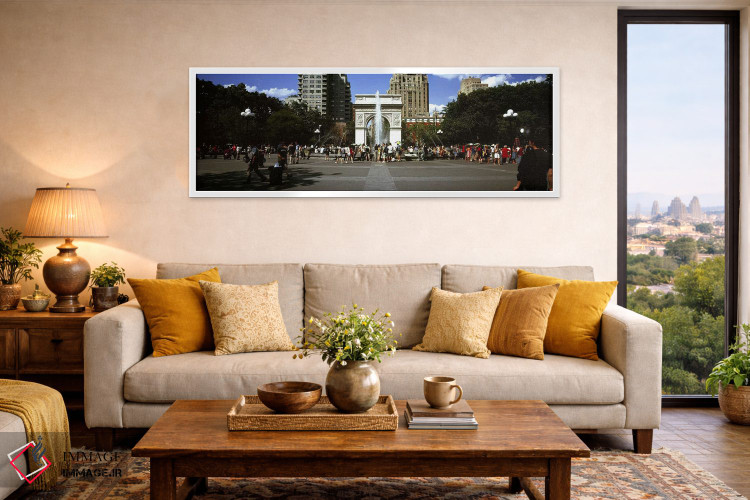 تابلو دکوراتیو Washington Square Arch, Washington Square Park, Manhatt… اثر پانورامیک ایمجز - D5W