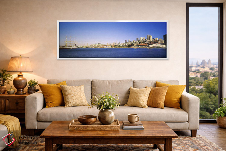 تابلو دکوراتیو Coit Tower, Ghirardelli Square, San Francisco, Californ… اثر پانورامیک ایمجز - D5W