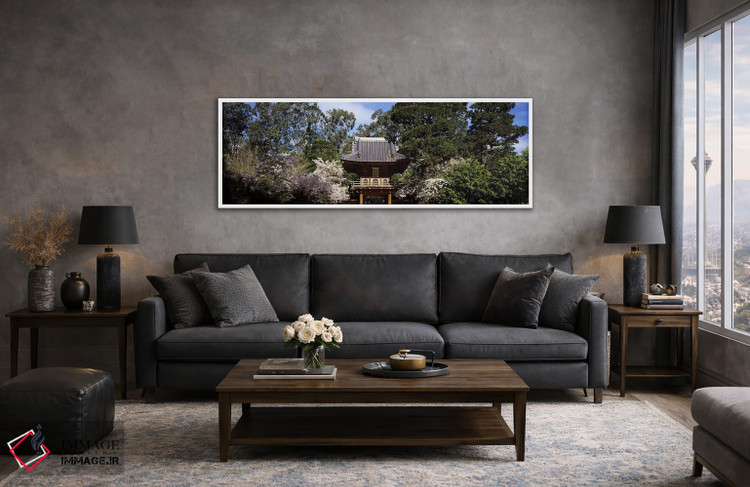 تابلو دکوراتیو Japanese Tea Garden, Golden Gate Park, San Francisco, C… اثر پانورامیک ایمجز - D3W