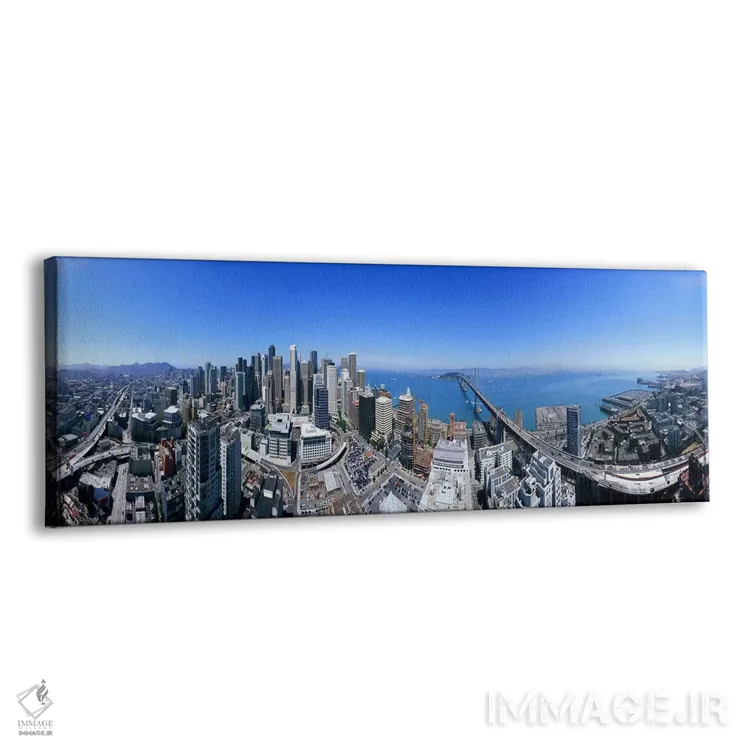 تابلو دکوراتیو Rincon Hill, San Francisco, California, USA,نمای ۳۶۰ در… اثر پانورامیک ایمجز - نمای پرسپکتیو محصول