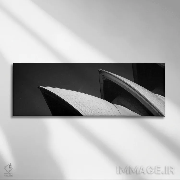 تابلو دکوراتیو Sydney Opera House, Sydney Harbor, Sydney, New South Wa… اثر پانورامیک ایمجز - نمای روبهرو روی دیوار