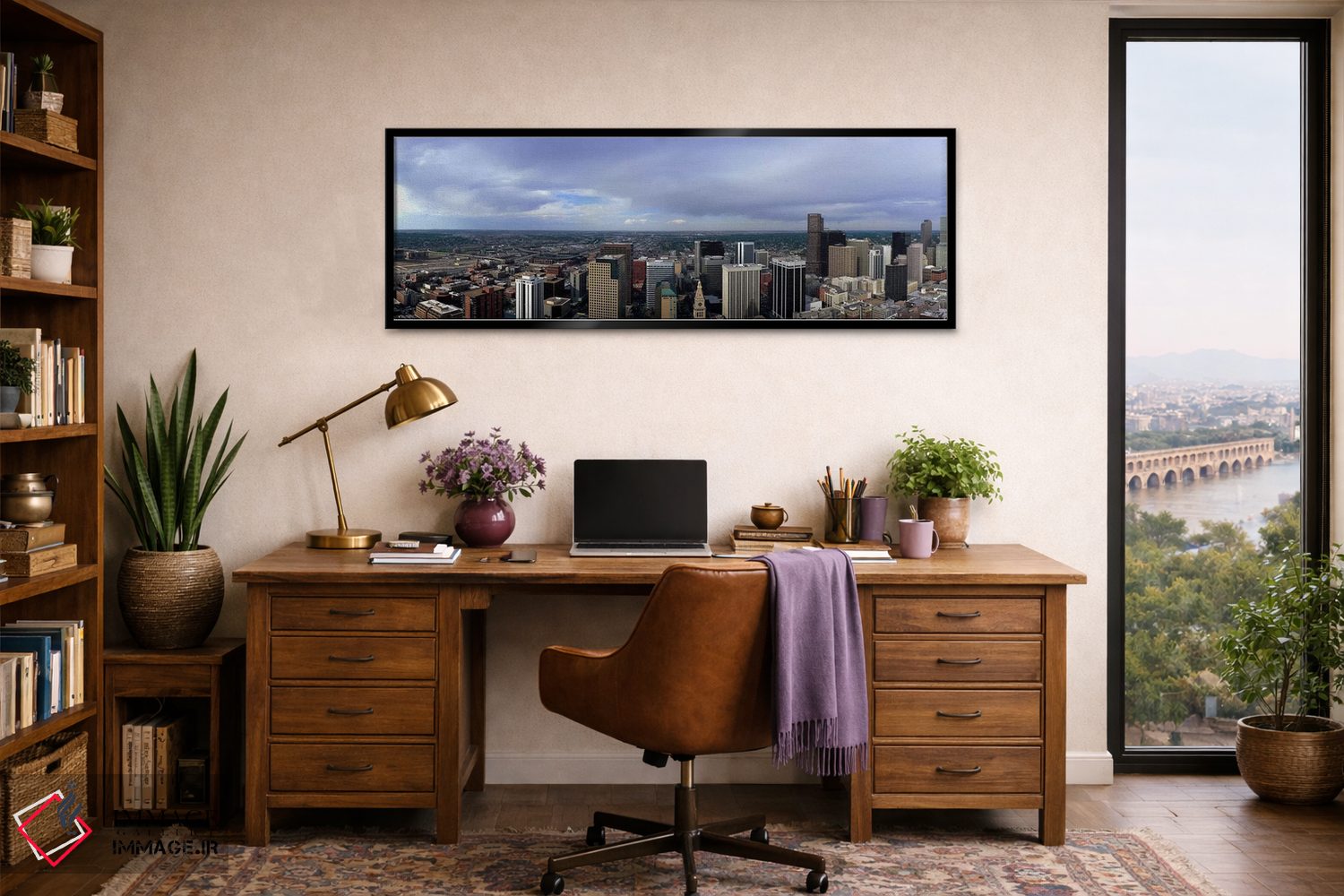 تابلو دکوراتیو Denver, Denver county, Colorado, USA #2,ساختمان ها در ی… اثر پانورامیک ایمجز - D2B