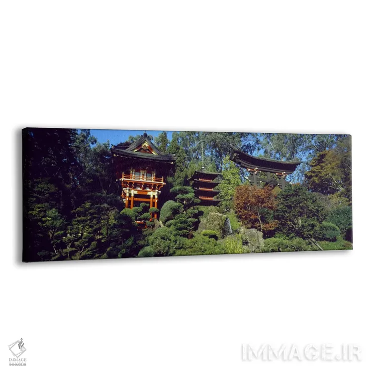 تابلو دکوراتیو Japanese Tea Garden, Golden Gate Park, Asian Art Museum… اثر پانورامیک ایمجز - نمای پرسپکتیو محصول