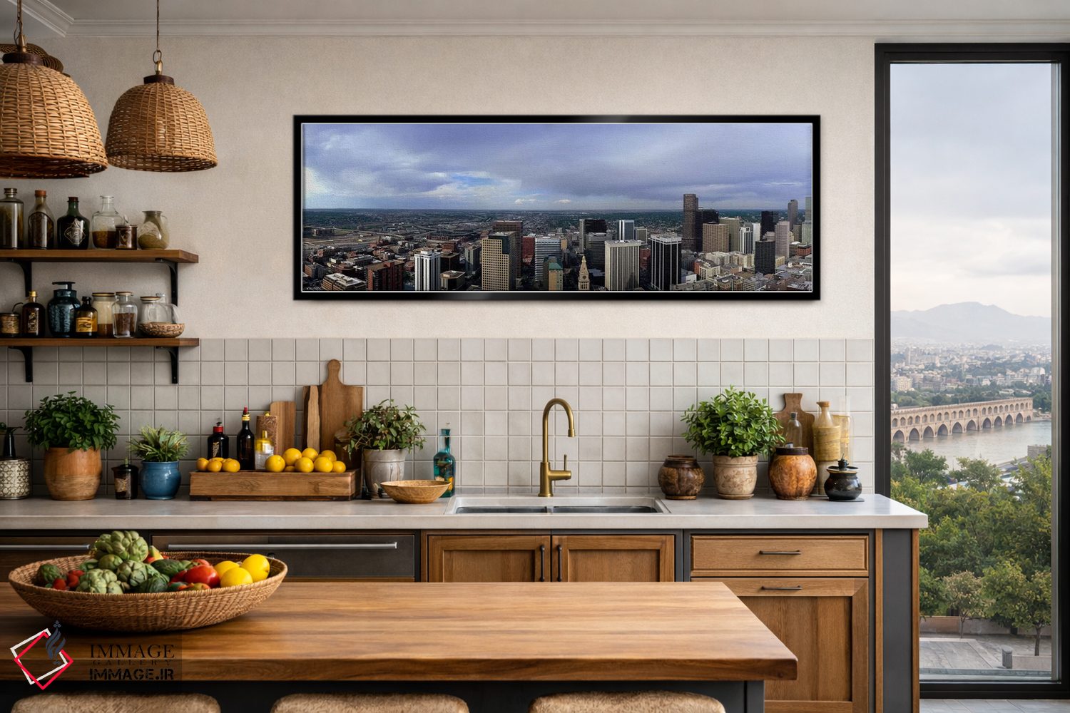 تابلو دکوراتیو Denver, Denver county, Colorado, USA #2,ساختمان ها در ی… اثر پانورامیک ایمجز - D3B