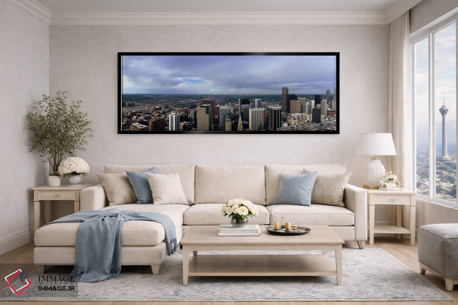 تابلو دکوراتیو Denver, Denver county, Colorado, USA #2,ساختمان ها در ی… اثر پانورامیک ایمجز - D6B