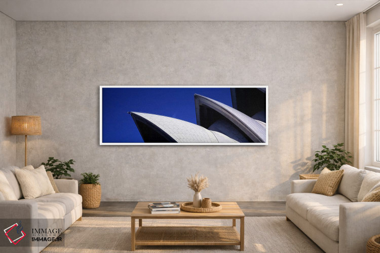 تابلو دکوراتیو Sydney Opera House, Sydney Harbor, Sydney, New South Wa… اثر پانورامیک ایمجز - D3W