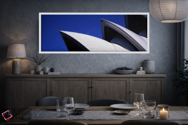 تابلو دکوراتیو Sydney Opera House, Sydney Harbor, Sydney, New South Wa… اثر پانورامیک ایمجز - D4W