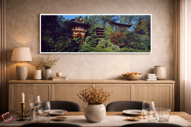 تابلو دکوراتیو Japanese Tea Garden, Golden Gate Park, Asian Art Museum… اثر پانورامیک ایمجز - D1W