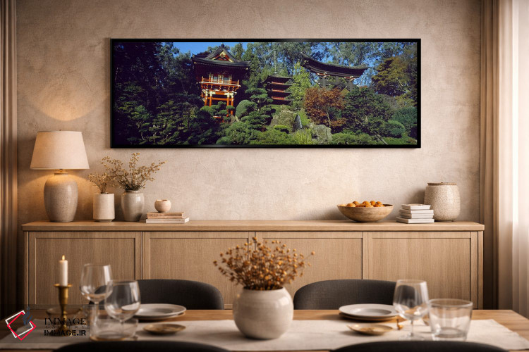 تابلو دکوراتیو Japanese Tea Garden, Golden Gate Park, Asian Art Museum… اثر پانورامیک ایمجز - D2B