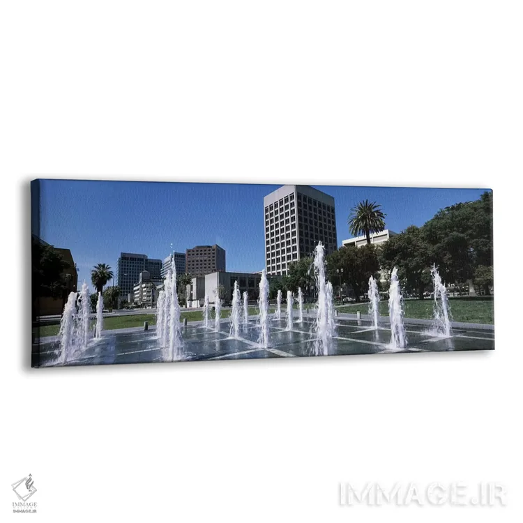 تابلو دکوراتیو Downtown San Jose, San Jose, Santa Clara County, Califo… اثر پانورامیک ایمجز - نمای پرسپکتیو محصول