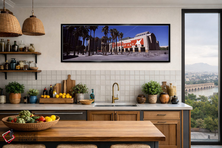 تابلو دکوراتیو Downtown San Jose, San Jose, Santa Clara County, Califo… اثر پانورامیک ایمجز - D4B