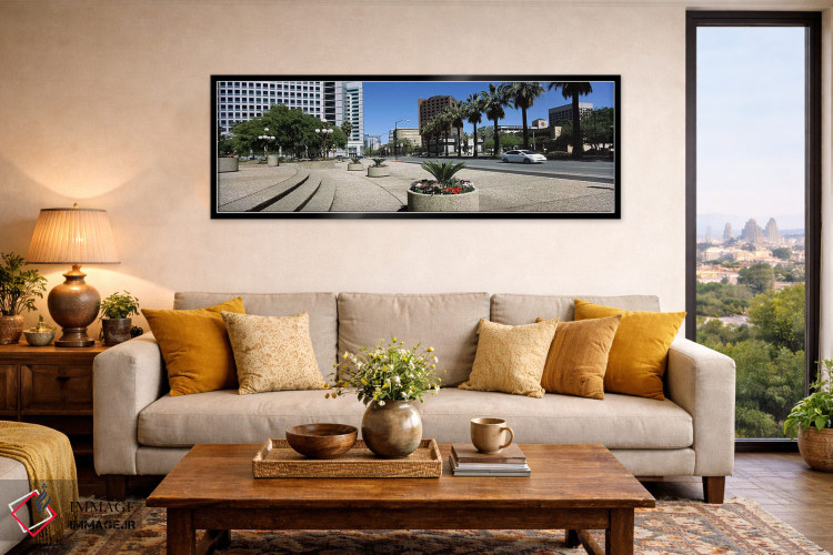 تابلو دکوراتیو San Jose, Santa Clara County, California, USA,ساختمان ه… اثر پانورامیک ایمجز - D6B