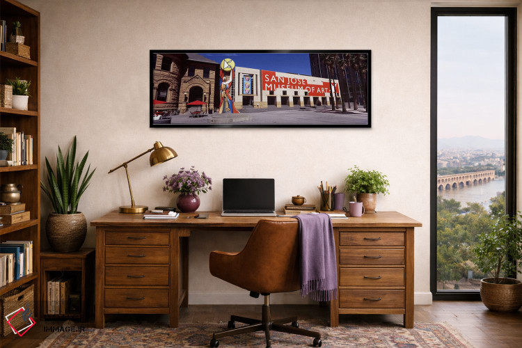 تابلو دکوراتیو San Jose Museum Of Art, Downtown San Jose, San Jose, Sa… اثر پانورامیک ایمجز - D2B