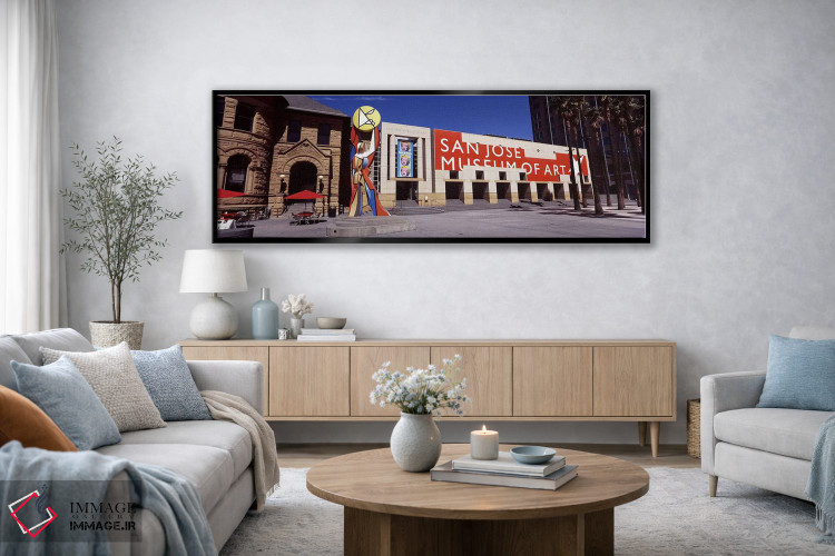 تابلو دکوراتیو San Jose Museum Of Art, Downtown San Jose, San Jose, Sa… اثر پانورامیک ایمجز - D3B