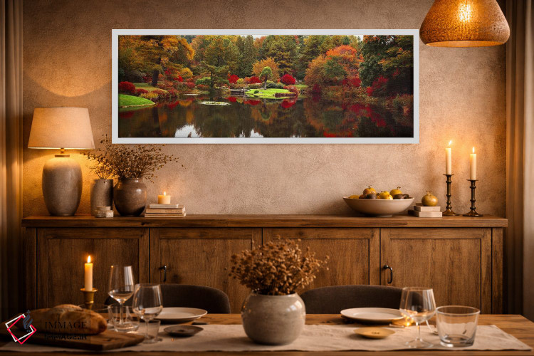 تابلو دکوراتیو Golden Gate Park, Asian Art Museum, San Francisco, Cali… اثر پانورامیک ایمجز - D2W
