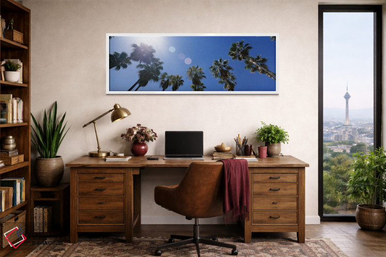 تابلو دکوراتیو Downtown San Jose, San Jose, Santa Clara County, Califo… اثر پانورامیک ایمجز - D1W