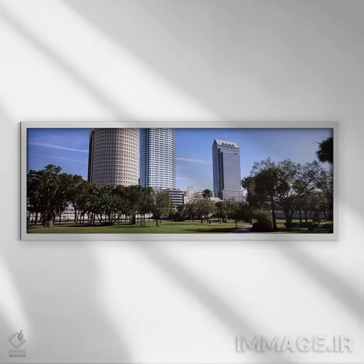 تابلو دکوراتیو Plant Park, University Of Tampa, Tampa, Hillsborough Co… اثر پانورامیک ایمجز - نمای قابدار سفید