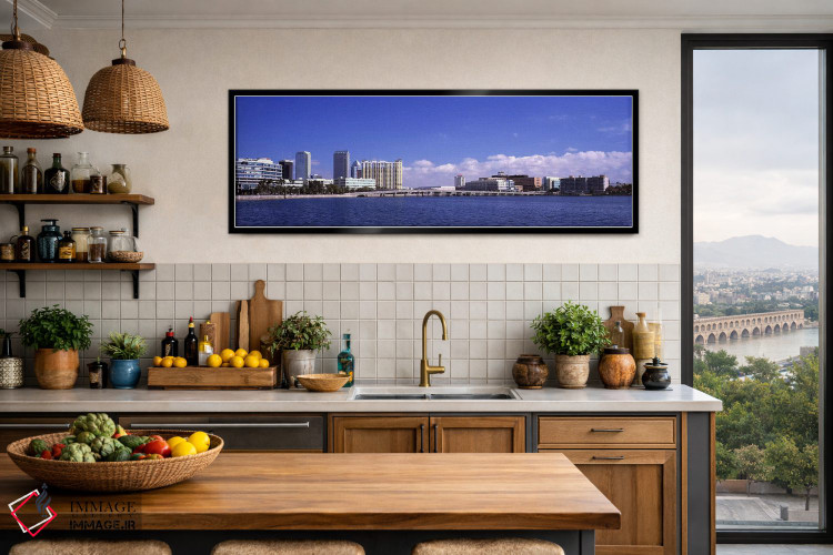 تابلو دکوراتیو Hillsborough Bay, Tampa, Hillsborough County, Florida… اثر پانورامیک ایمجز - D3B