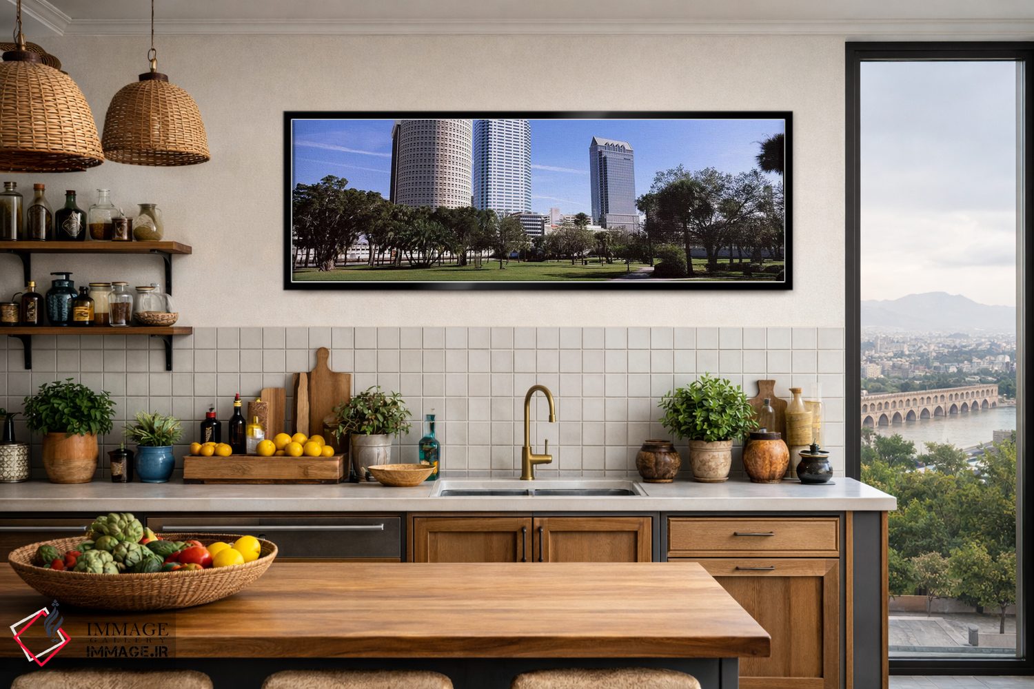 تابلو دکوراتیو Plant Park, University Of Tampa, Tampa, Hillsborough Co… اثر پانورامیک ایمجز - D3B