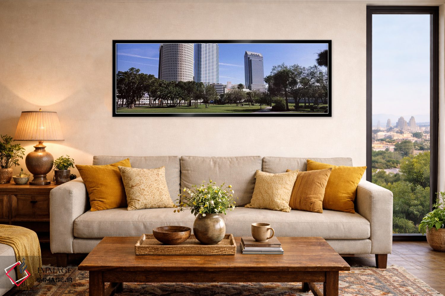 تابلو دکوراتیو Plant Park, University Of Tampa, Tampa, Hillsborough Co… اثر پانورامیک ایمجز - D6B