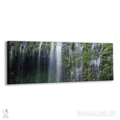 تابلو دکوراتیو Mossbrae Falls, Sacramento River, Dunsmuir, Siskiyou Co… اثر پانورامیک ایمجز - نمای پرسپکتیو محصول