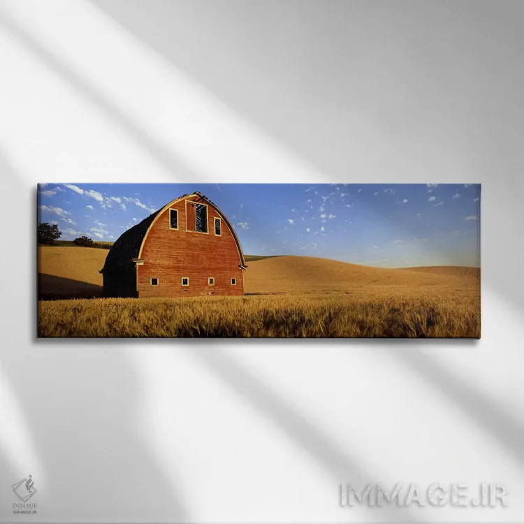 تابلو دکوراتیو Palouse, Whitman County, Washington State, USA #4,انبار… اثر پانورامیک ایمجز - نمای روبهرو روی دیوار