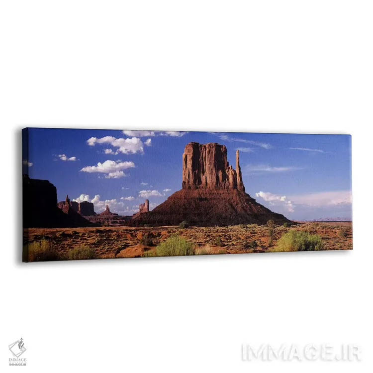 تابلو دکوراتیو Monument Valley, Navajo Nation, Arizona, USA,ویست میتن… اثر پانورامیک ایمجز - نمای پرسپکتیو محصول