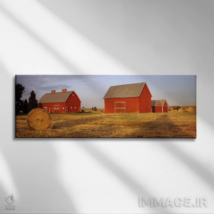 تابلو دکوراتیو Palouse, Whitman County, Washington State, USA,انبارهای… اثر پانورامیک ایمجز - نمای روبهرو روی دیوار