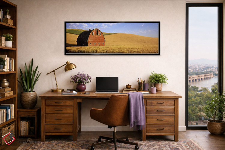 تابلو دکوراتیو Palouse, Whitman County, Washington State, USA #3,انبار… اثر پانورامیک ایمجز - D2B