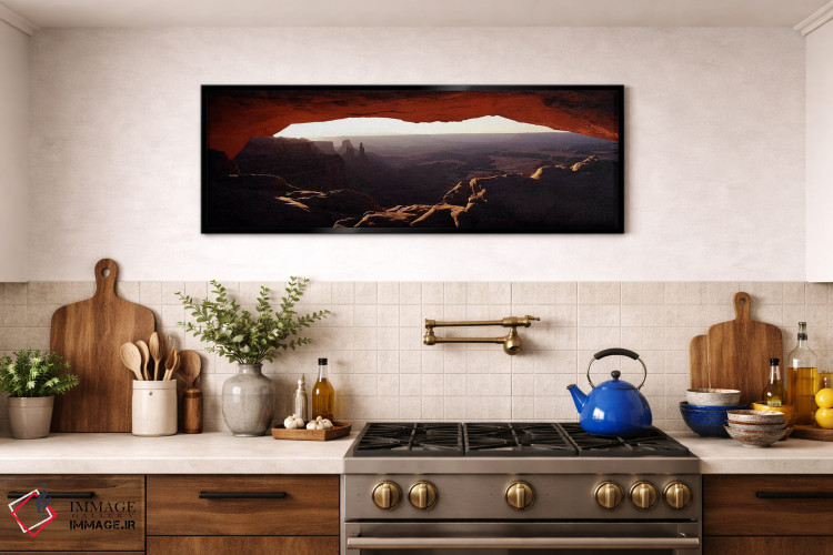 تابلو دکوراتیو Canyonlands National Park, Utah, USA,منظره صبحگاهی از ق… اثر پانورامیک ایمجز - D2B