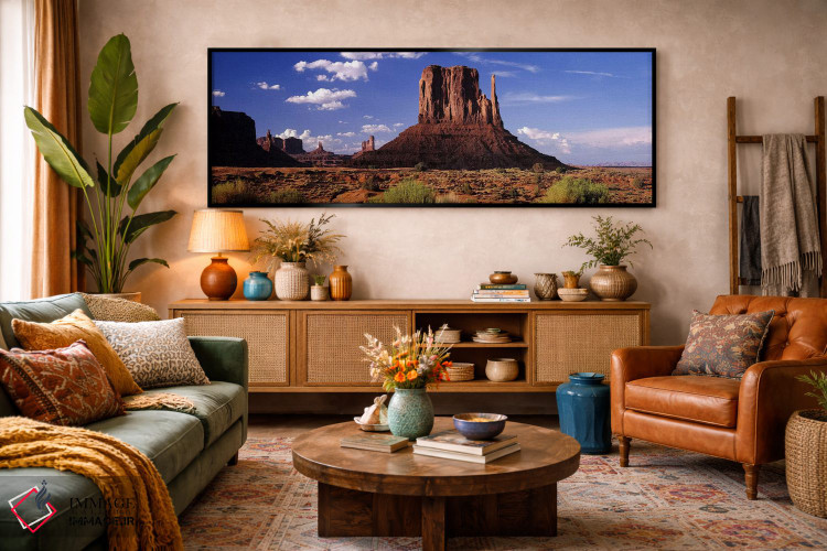 تابلو دکوراتیو Monument Valley, Navajo Nation, Arizona, USA,ویست میتن… اثر پانورامیک ایمجز - D4B