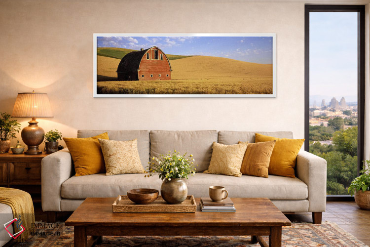 تابلو دکوراتیو Palouse, Whitman County, Washington State, USA #3,انبار… اثر پانورامیک ایمجز - D4W