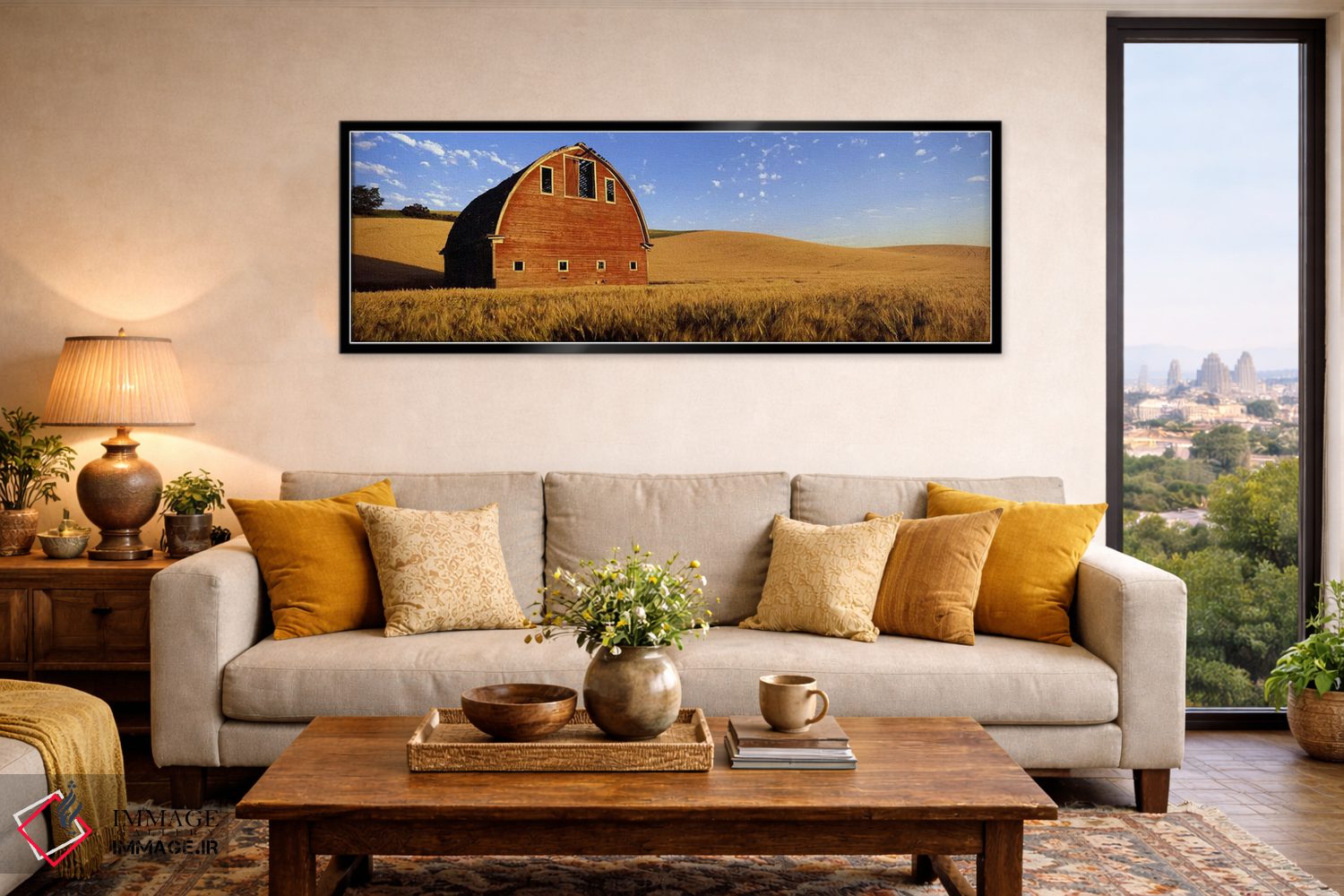 تابلو دکوراتیو Palouse, Whitman County, Washington State, USA #4,انبار… اثر پانورامیک ایمجز - D6B