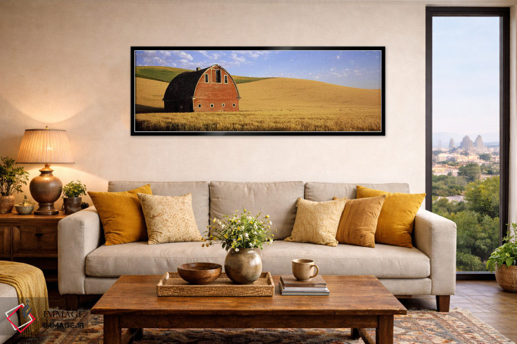 تابلو دکوراتیو Palouse, Whitman County, Washington State, USA #3,انبار… اثر پانورامیک ایمجز - D6B
