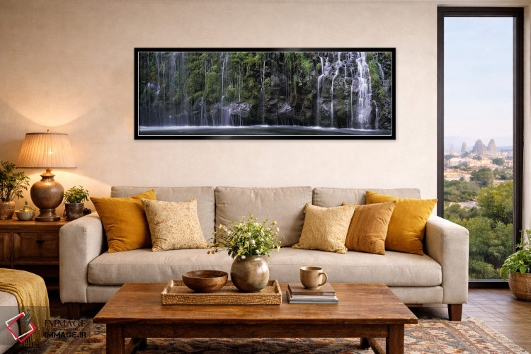 تابلو دکوراتیو Sacramento River, Dunsmuir, Siskiyou County, California… اثر پانورامیک ایمجز - D6B