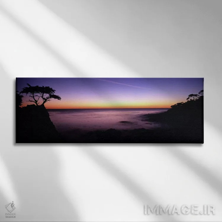 تابلو دکوراتیو 17-Mile Drive, Pebble Beach, Monterey County, Californi… اثر پانورامیک ایمجز - نمای روبهرو روی دیوار