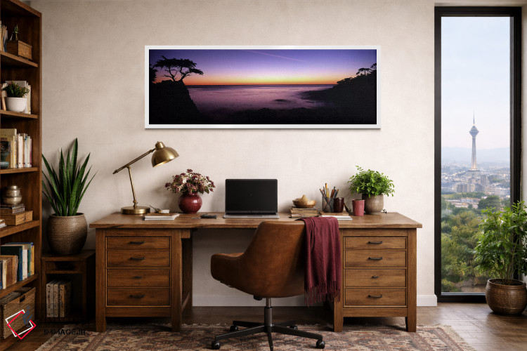 تابلو دکوراتیو 17-Mile Drive, Pebble Beach, Monterey County, Californi… اثر پانورامیک ایمجز - D1W