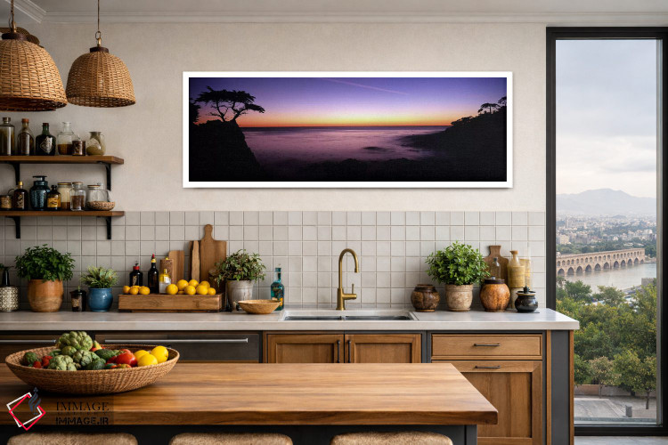 تابلو دکوراتیو 17-Mile Drive, Pebble Beach, Monterey County, Californi… اثر پانورامیک ایمجز - D3W
