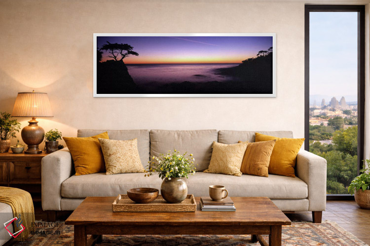 تابلو دکوراتیو 17-Mile Drive, Pebble Beach, Monterey County, Californi… اثر پانورامیک ایمجز - D4W