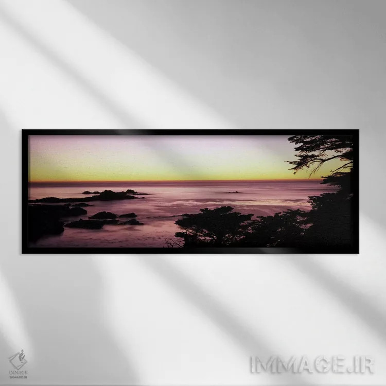 تابلو دکوراتیو Point Lobos State Reserve, Carmel, Monterey County, Cal… اثر پانورامیک ایمجز - نمای قابدار مشکی