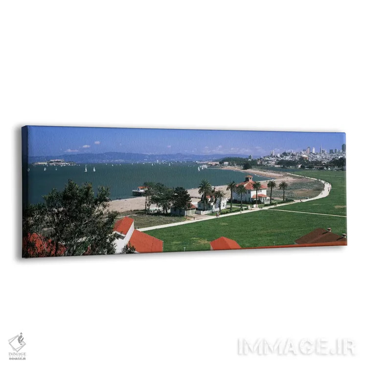 تابلو دکوراتیو Crissy Field, San Francisco, California, USA,ساختمان ها… اثر پانورامیک ایمجز - نمای پرسپکتیو محصول